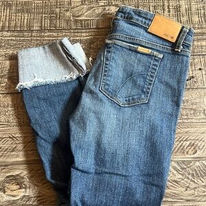 Joe's Jeans Blue Ankle & Cropped Denim